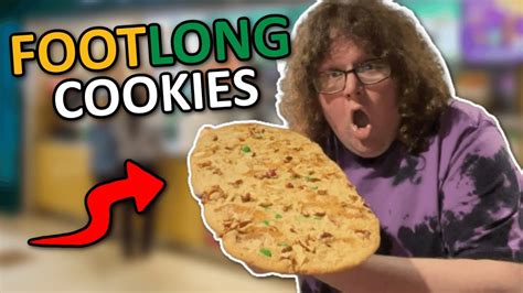 Making Footlong Cookies Instead Of Going To Subway Youtube