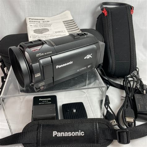 Yahooオークション Panasonic パナソニック Hc Vx985m 4kビデオカ