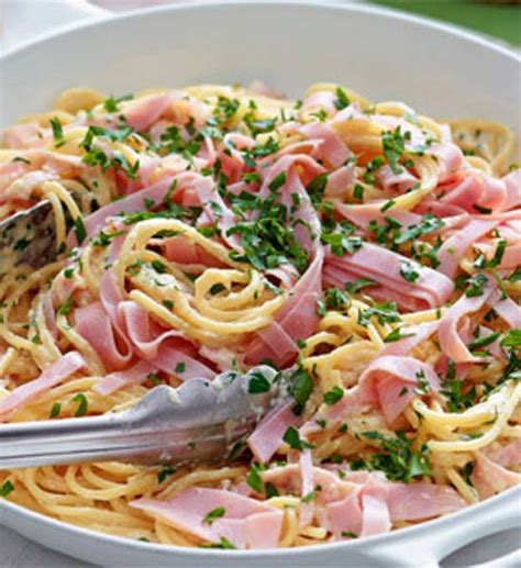 Ham Carbonara Better Homes And Gardens Yahoo 7 Recipes Delicious