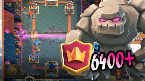 In The Worlds Best Golem Lightning Deck Gameplays Clash