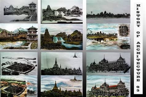 Compilation of my History of Architecture-03 plates Architecture Drawing, Batman, Plates ...