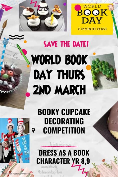 World Book Day Poster 2023 Enniskillen Royal Grammar School