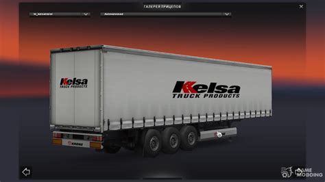 Kelsa Trailer For Euro Truck Simulator