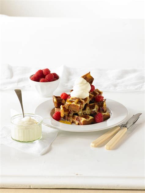 Recipes White Chocolate And Raspberry Waffles Breville