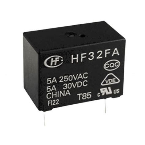 Hongfa V A Dc Hf Fa Hsl Pin Spst Miniature Power Relay Buy