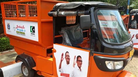 Motor Pengangkut Sampah Milik Pemprov Dki Jakarta Bisa Bawa Beban