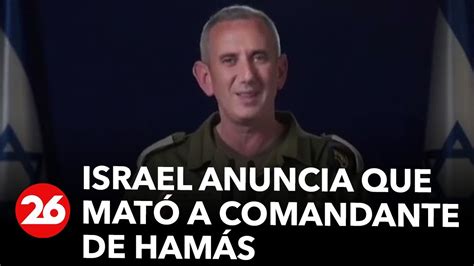 Israel asegura haber matado en ataque aéreo a un comandante del grupo