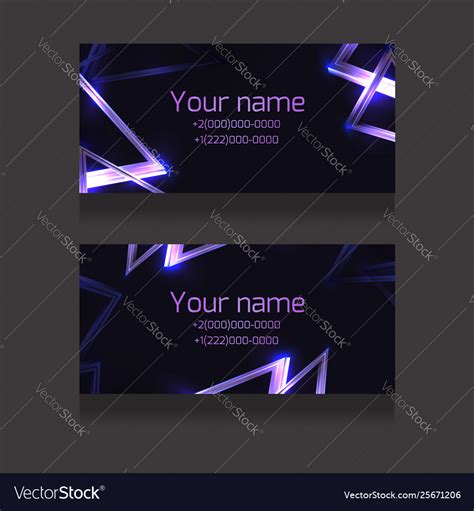 Neon Business Cards How To Make A Lasting Impression Businesscards