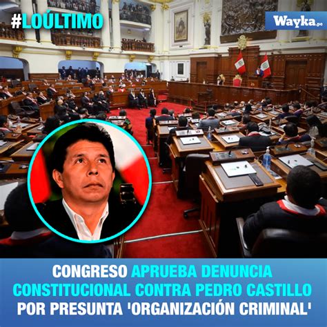 🇵🇪 Wayka📢 On Twitter LoÚltimo Con 59 Votos A Favor 23 En Contra Y