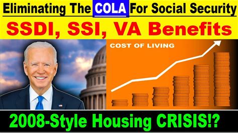 Eliminating The COLA For Social Security SSDI SSI VA Benefit 2008