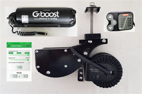 Gboost V8 2024 Ebike System Kit · E-Bikes light and powerful - Gboost