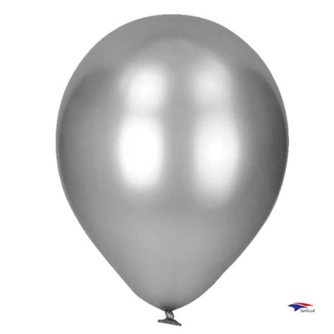 9″ Lets Party Silver Latex Balloons 72bag Balloon Warehouse™