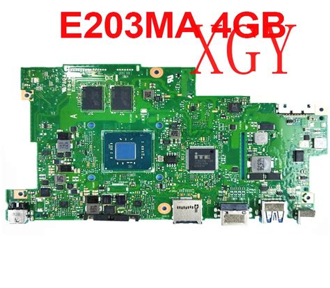 Motherboard For ASUS E203M E203 E203MA Motherboard Mainboard 4GB 32GB