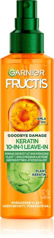 Garnier Fructis Goodbye Damage Leave In Spray With Keratin Notino Co Uk