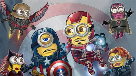 Minions Avengers Wallpapers - Wallpaper Cave