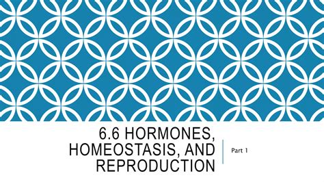 66 Hormones Homeostasis And Reproduction Ppt