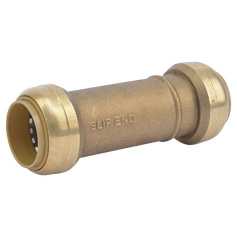 Sharkbite In Push To Connect Brass Slip Coupling Fitting U Lfa