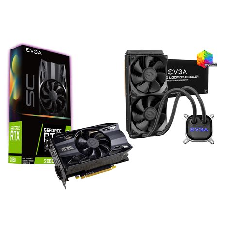 EVGA GF RTX 2060 SC CLC 240 LIQUID CPU Cooler BU Elgiganten