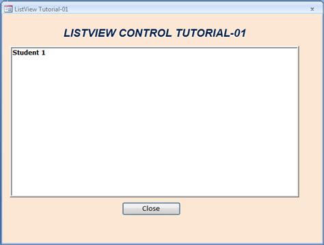 Activex Listview Control Tutorial 01 ~ Learn Ms Access Tips And Tricks