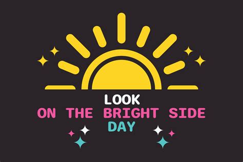 Look On The Bright Side Day Background 15069416 Vector Art At Vecteezy