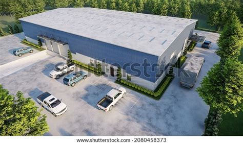 2,578 Warehouse Exterior Render Images, Stock Photos, 3D objects ...