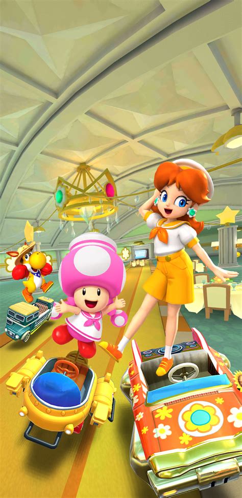 Princess Daisy And Peach Mario Kart