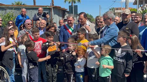 Inaugurata La Pista Ciclopedonale