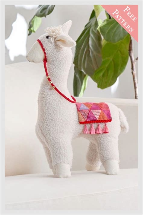 Lolo The Llama Free Sewing Pattern Atelier Yuwa Ciao Jp