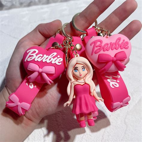 Llavero Kawaii De Barbie Para Mujer Y Ni A Accesorios De Joyer A