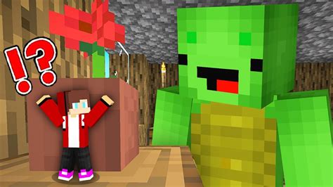 Jj Became Tiny To Hide From Mikey Hide And Seek In Minecraft Maizen