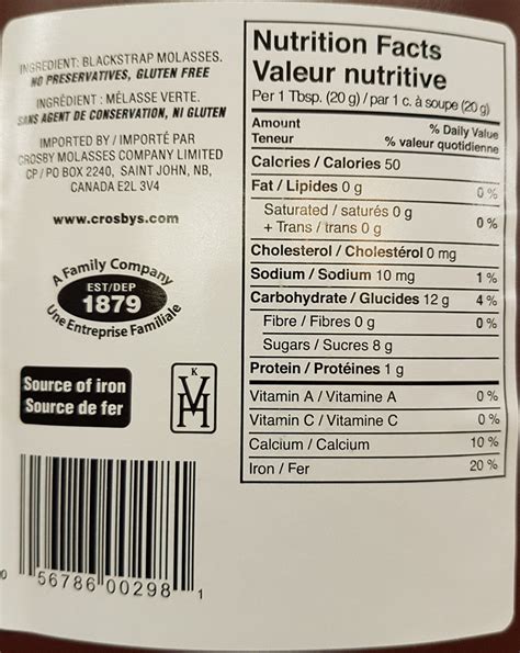 Crosbys Blackstrap Molasses 5kg 1102 Pounds Imported From Canada Caffeine Cams Coffee