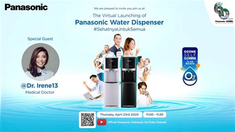 Panasonic Virtual Launch The New Water Dispenser Start Menit 42 05 Youtube