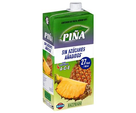 Zumo De Piña Sin Azúcar Mercadona Sibra