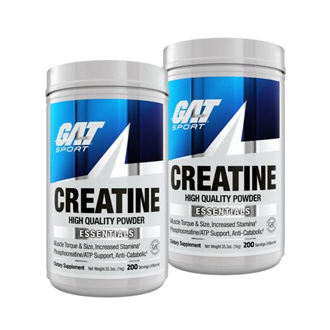 GAT Creatine 1KG X 2 Gymness