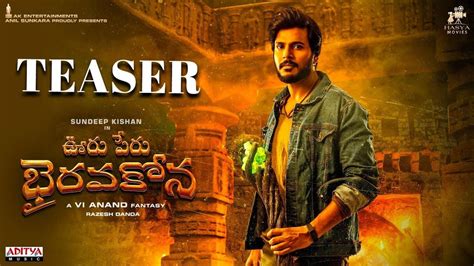 Sundeep Kishan S Ooru Peru Bhairavakona Teaser Unveiled Everything