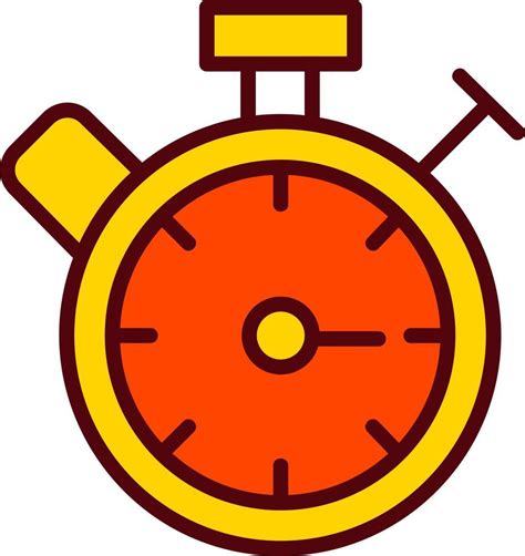 Stopwatch Vector Icon 16465713 Vector Art At Vecteezy