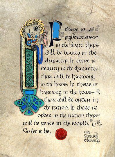 Old Scottish Blessing Scottish Quotes Celtic Irish Proverbs