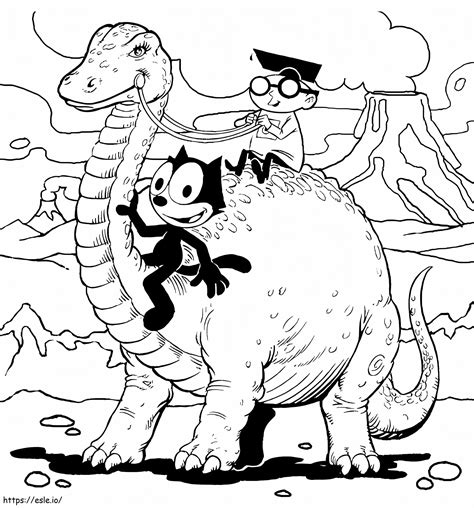 Felix The Cat Coloring Pages