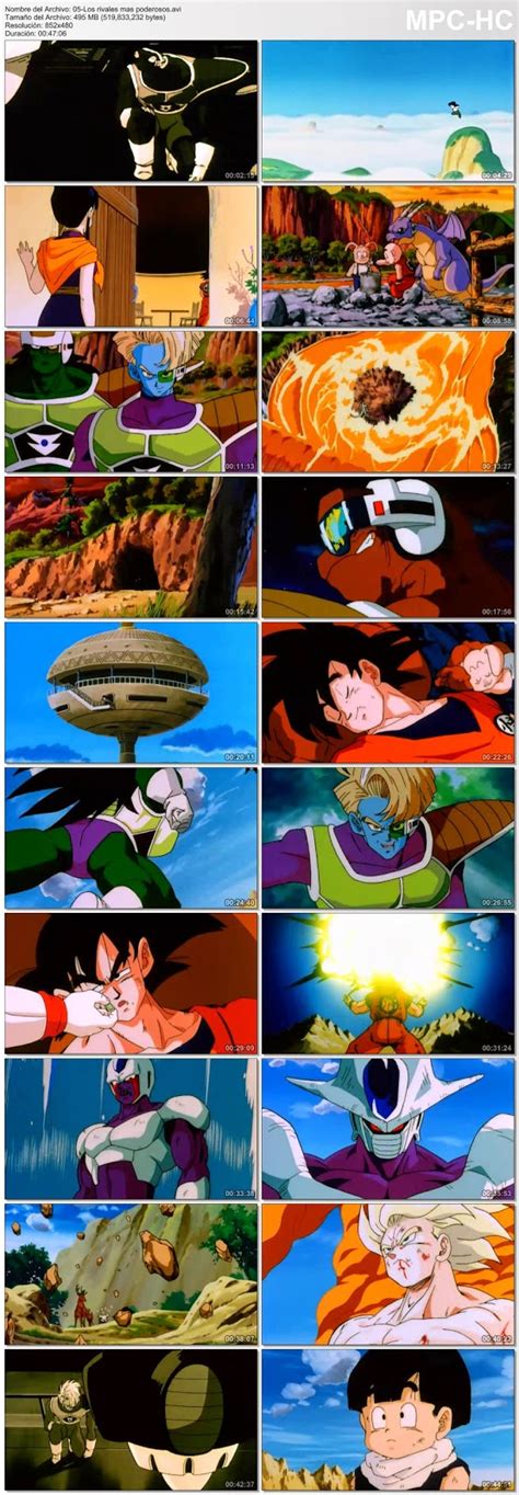 Dragon Ball Z Los Rivales Mas Poderosos