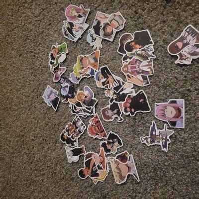 50 Anime Stickers Packs, Vinyl Stickers, Laptop Stickers, FREE Shipping ...