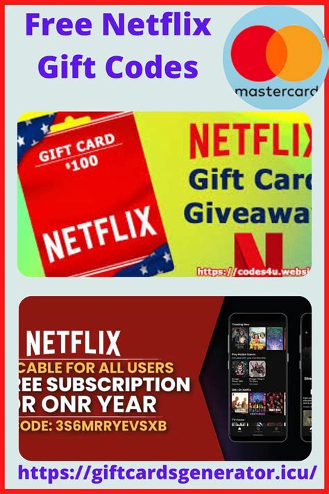 Free Netflix Gift Cards Artofit