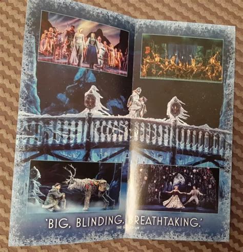 DISNEY FROZEN THE West End Musical Theatre Royal Drury Lane Gatefold