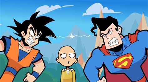 goku vs saitama vs superman | Anime Amino