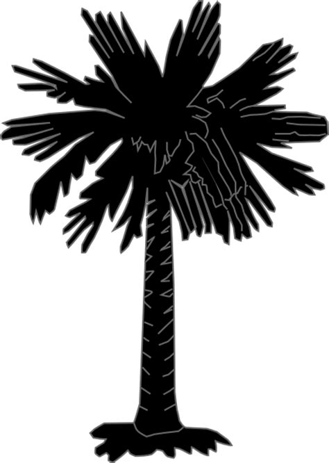 Black And White Palmetto Clip Art At Clker Vector Clip Art Online