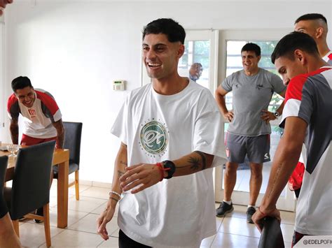 Javier Altamirano se reencontró con sus compañeros de Estudiantes tras