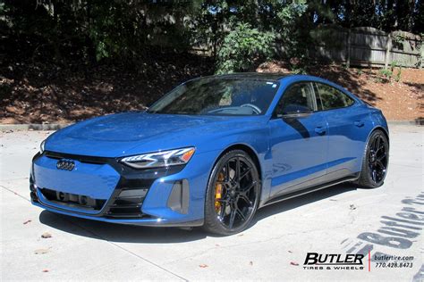 Audi Rs E Tron Gt With 22in Vossen Hf5 Wheels And Michelin Pilot Sport