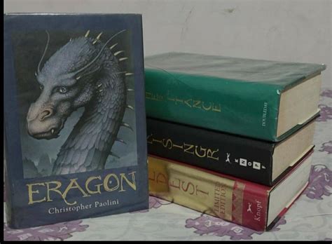 Inheritance Cycle By Christopher Paolini Hardbound Book Set Eragon