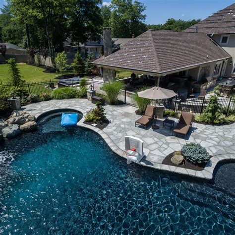 Livingston Nj Custom Inground Swimming Pool Design Construction