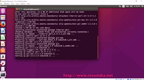 How To Install Git In Ubuntu Youtube