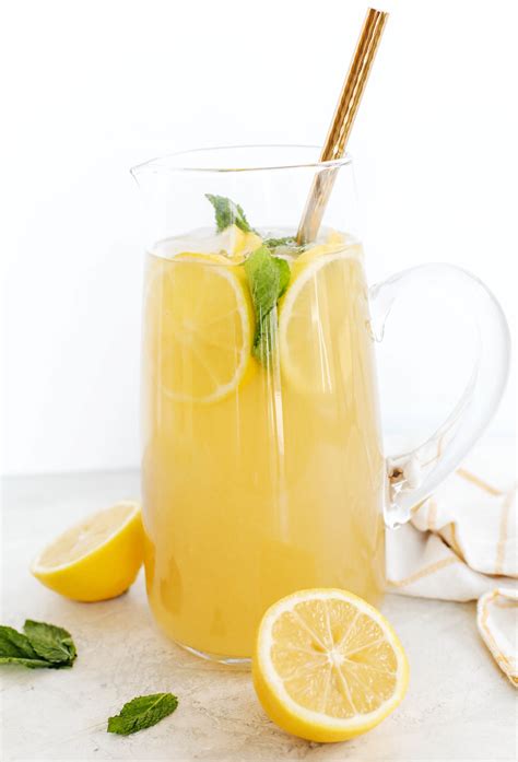 Honey Ginger Lemonade Eat Yourself Skinny